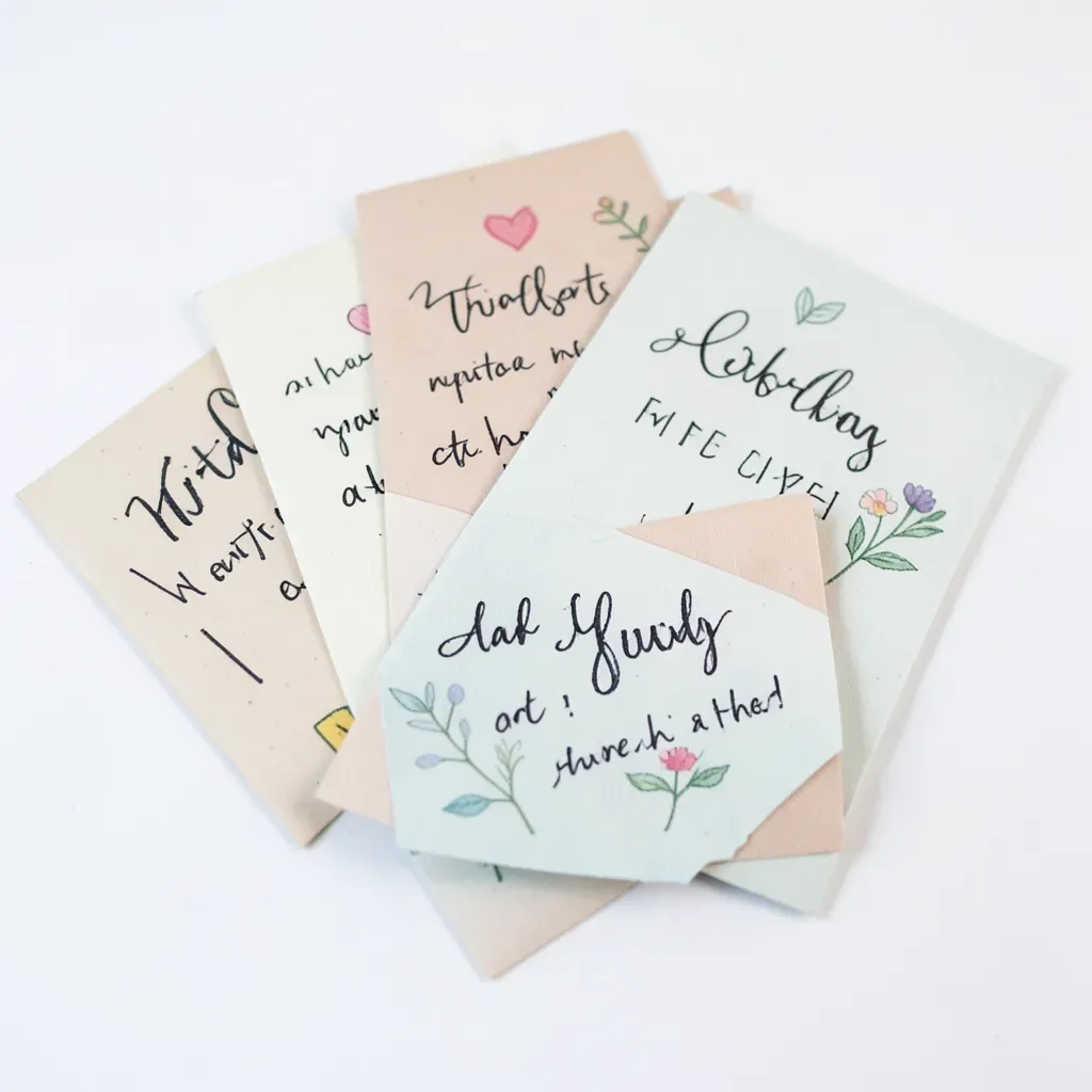 Set de Cartes de Vœux Artisanales