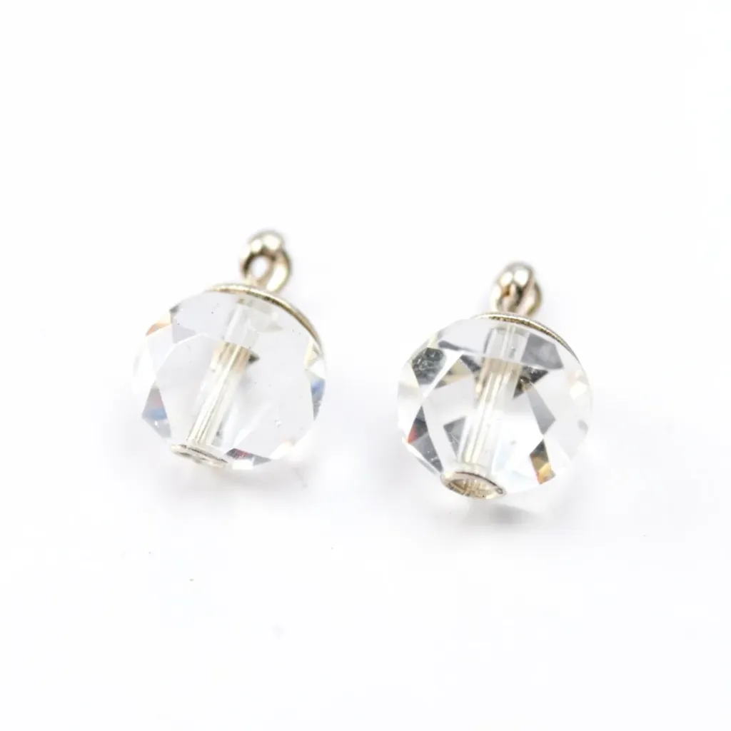 Boucles d'Oreilles en Perles de Cristal